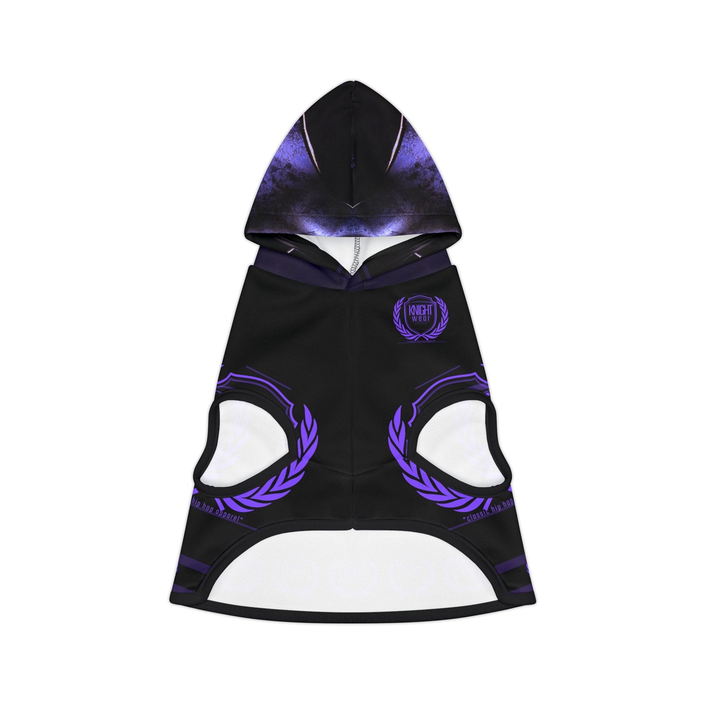 MidKnight-Black Pet Hoodie