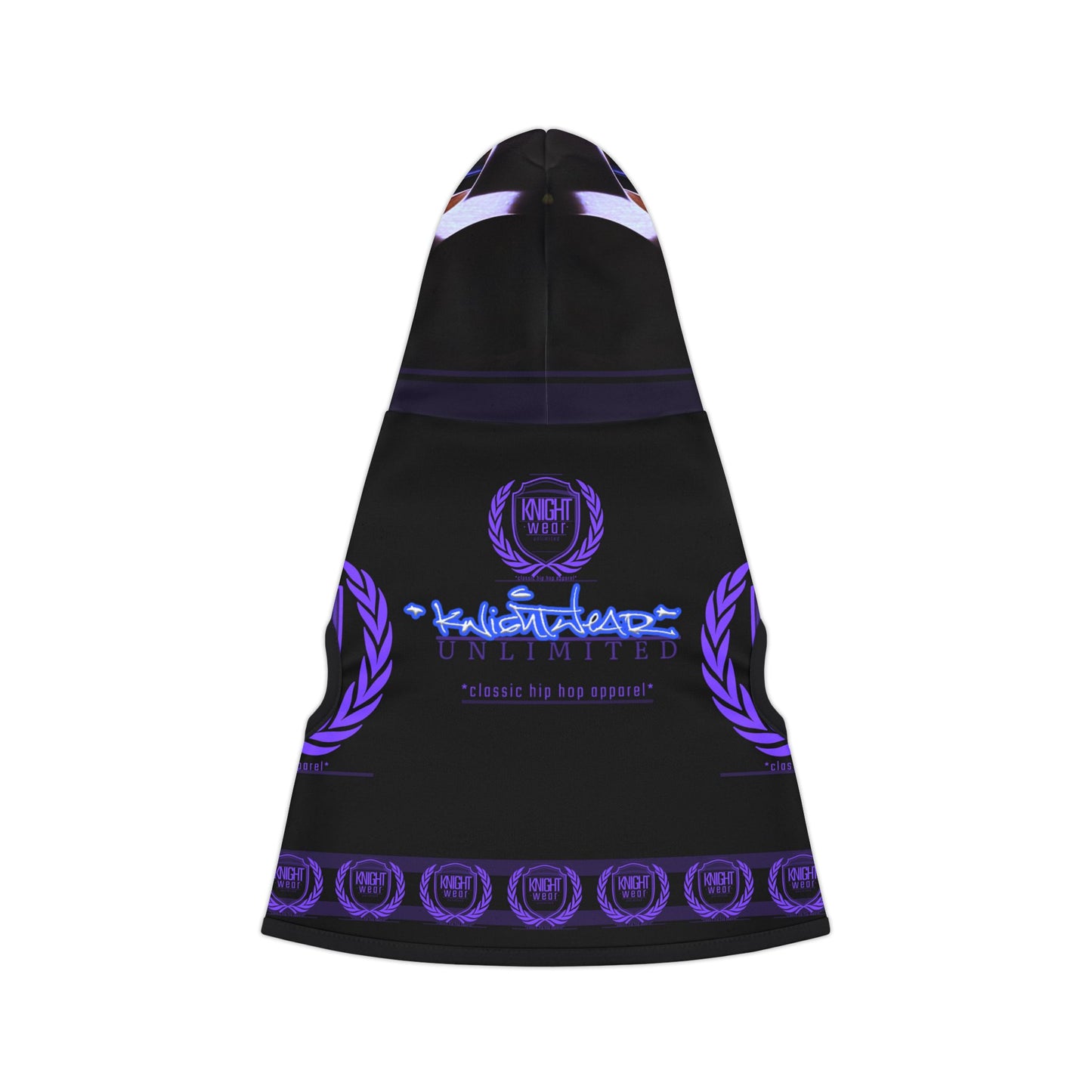 MidKnight-Black Pet Hoodie