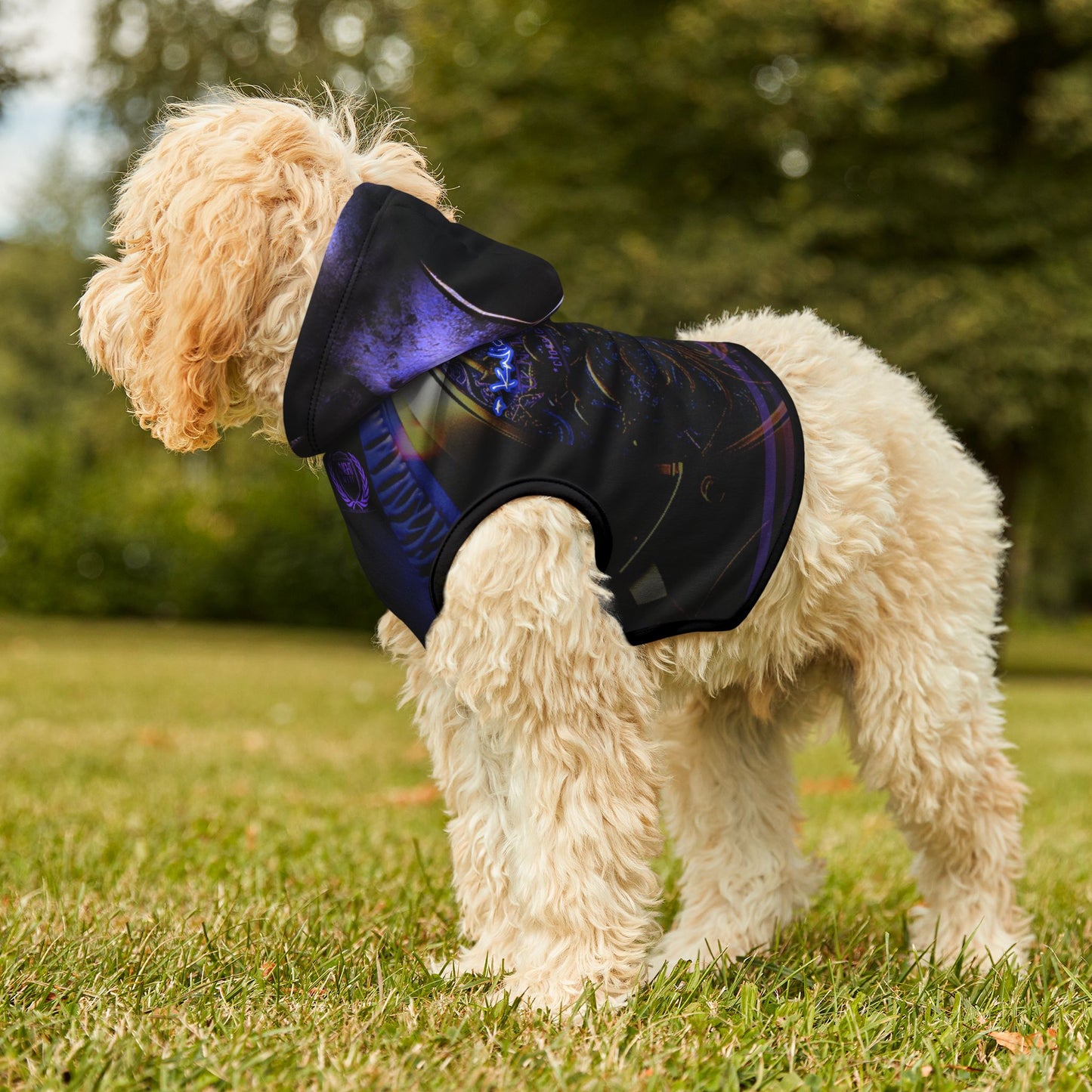 MidKnight-Headphones Pet Hoodie