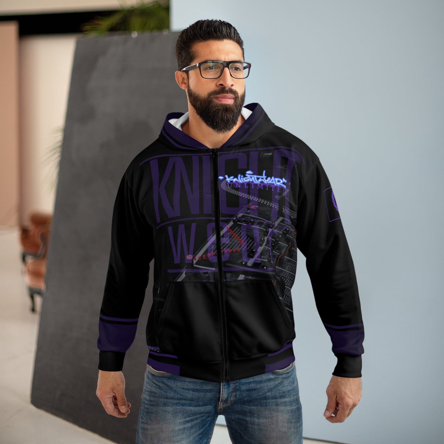 MidKnight-Studio 02 Unisex Zip Hoodie
