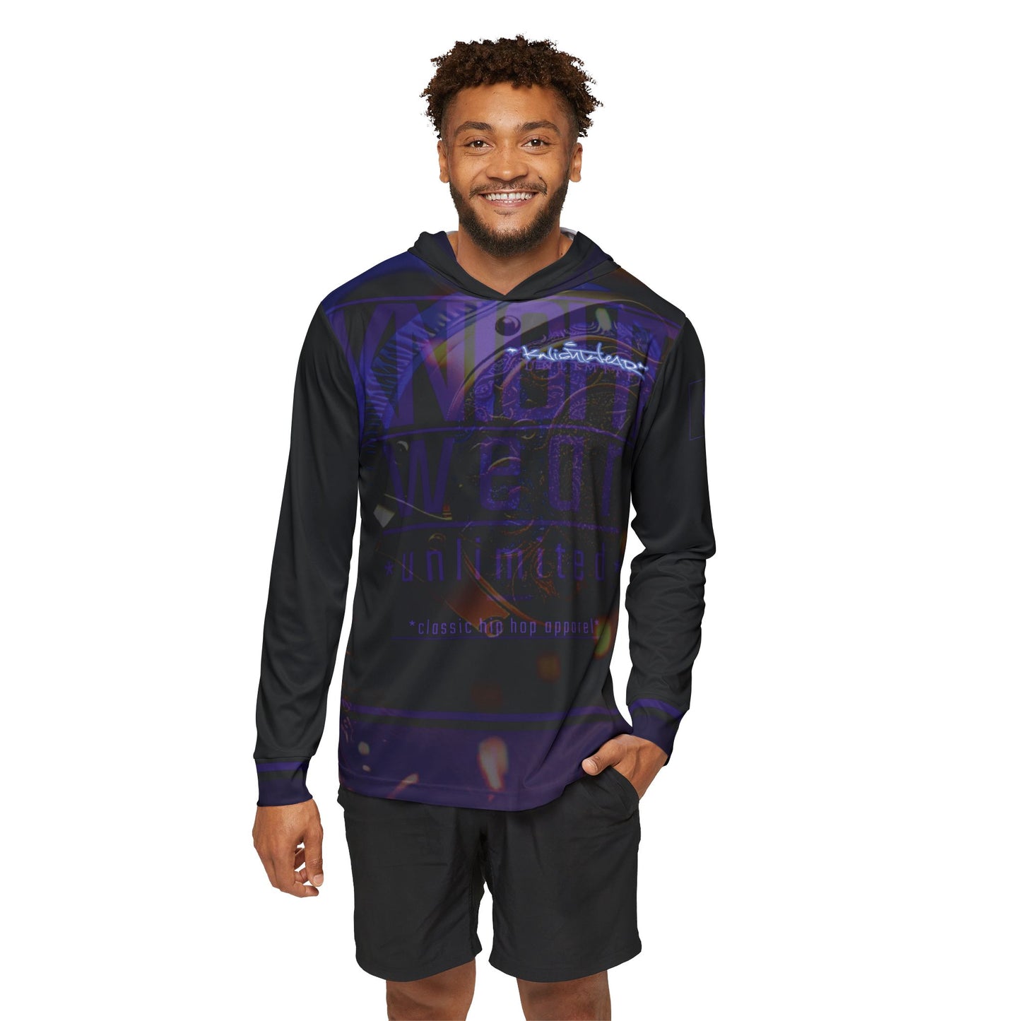 MidKnight-Headphones Sports Warmup Hoodie