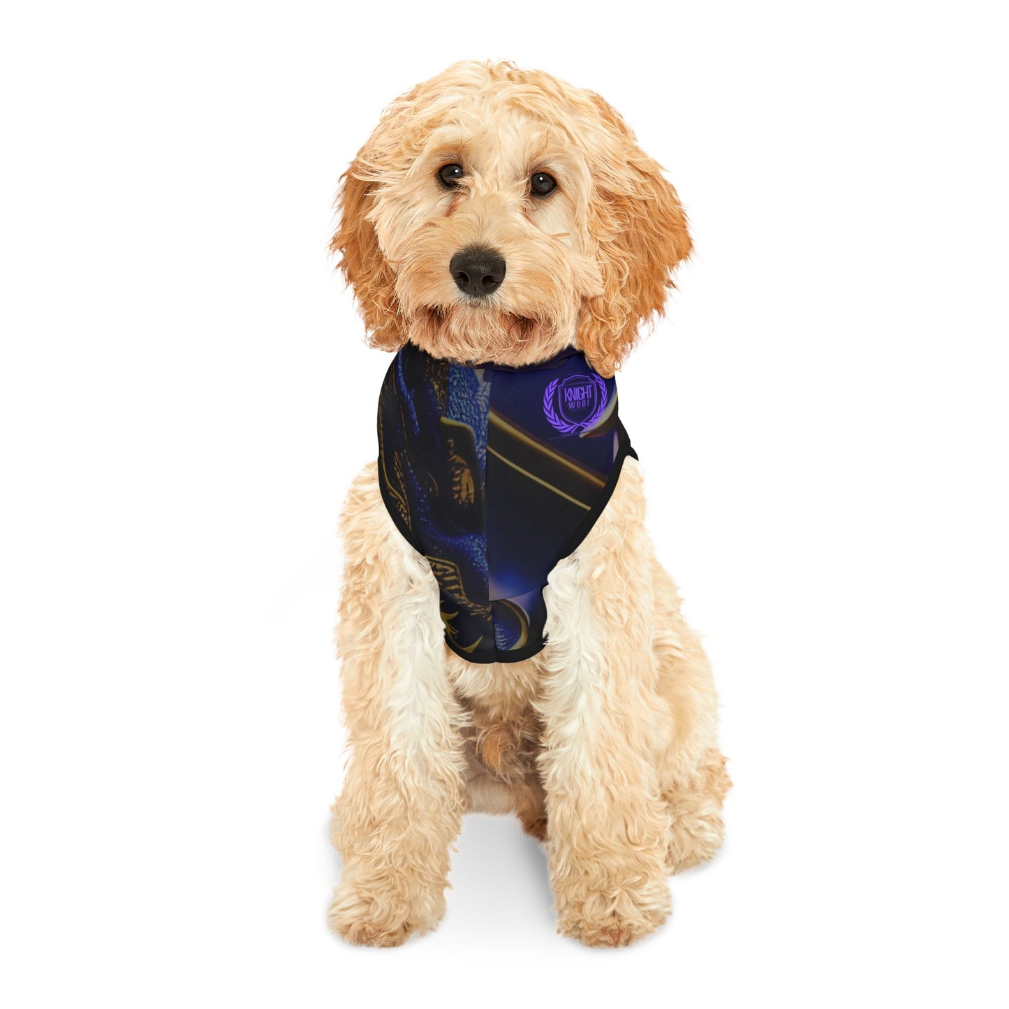 MidKnight-Dragon Pet Hoodie