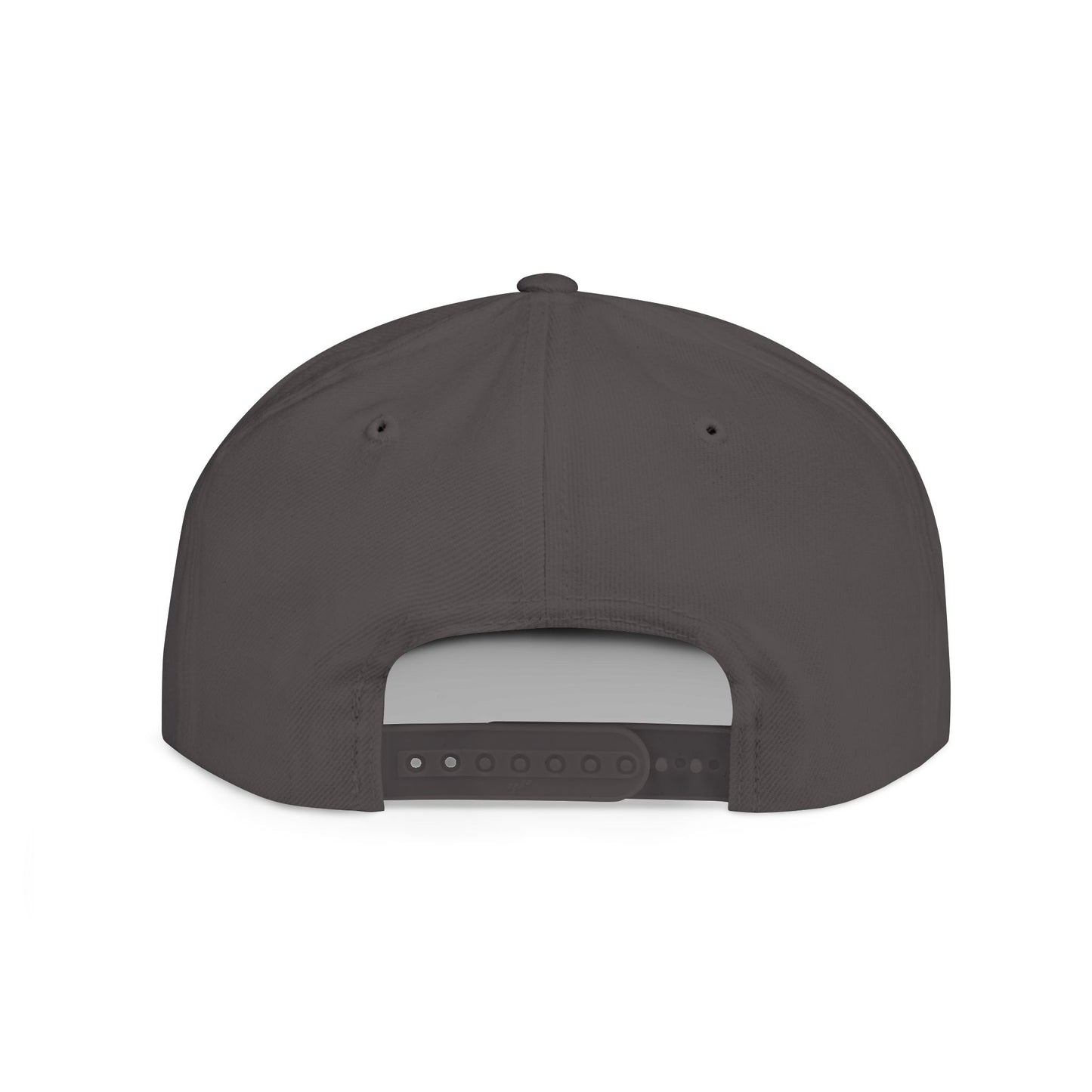 Flat Bill Snapback Hat — Love & Loyalty NYC Graffiti Script Embroidery