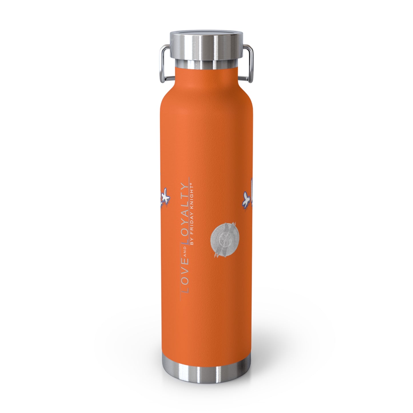 L&L 22oz Copper Vacuum Water Bottle (8 Colors)—Love & Loyalty NYC Graffiti Script Bottles