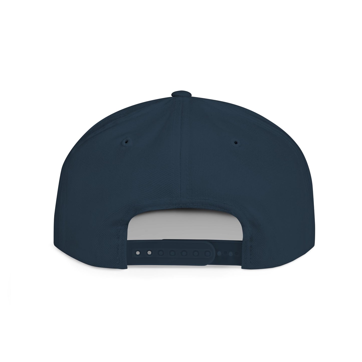 Flat Bill Snapback Hat — Love & Loyalty NYC Graffiti Script Embroidery