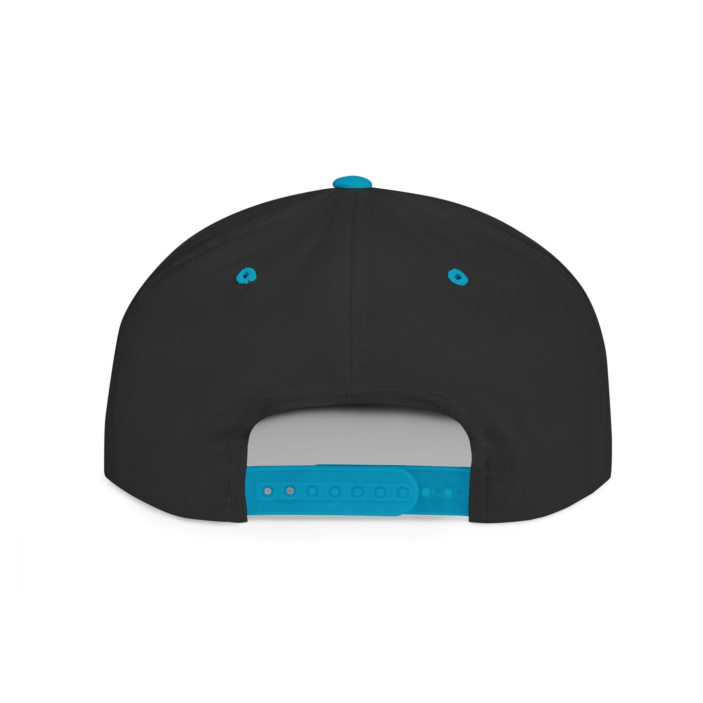 Flat Bill Snapback Hat — Love & Loyalty NYC Graffiti Script Embroidery