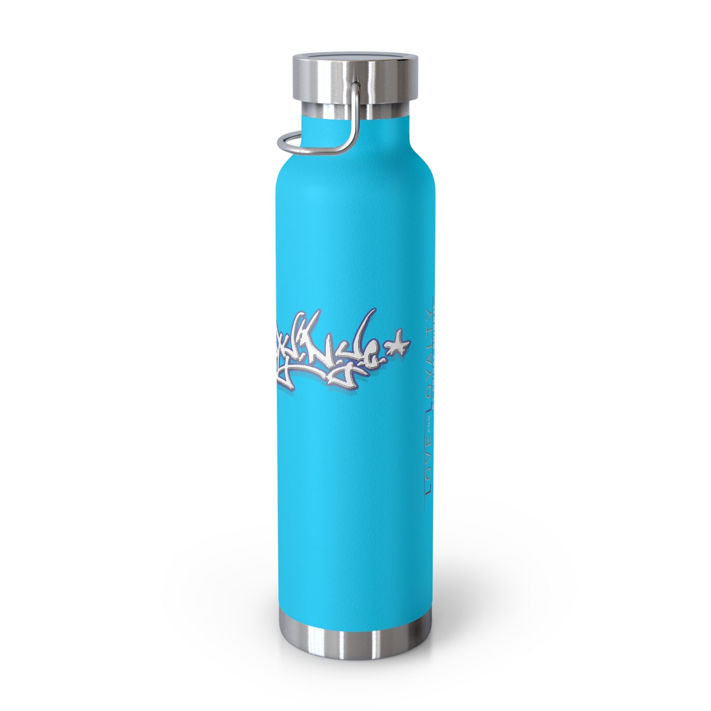 L&L 22oz Copper Vacuum Water Bottle (8 Colors)—Love & Loyalty NYC Graffiti Script Bottles