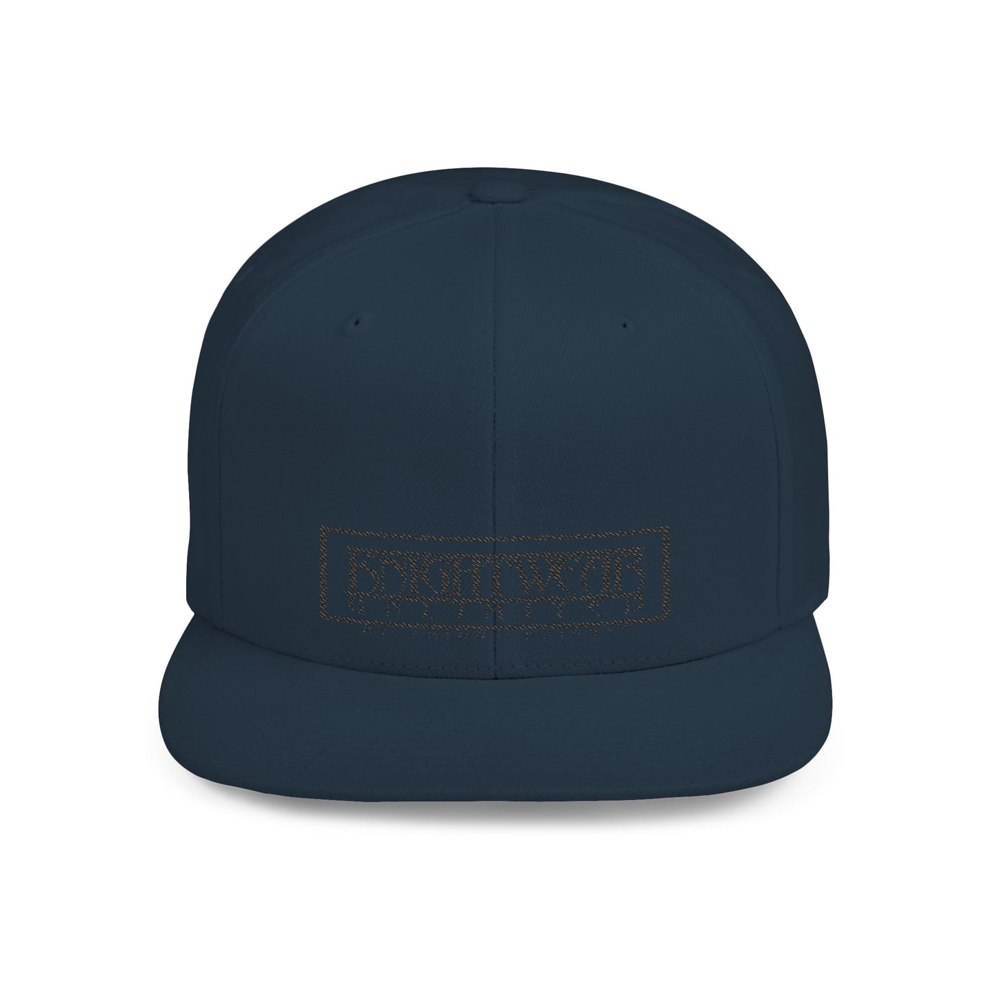 KnightWear Snapback — KnightWear Embroidered Flat Bill Caps