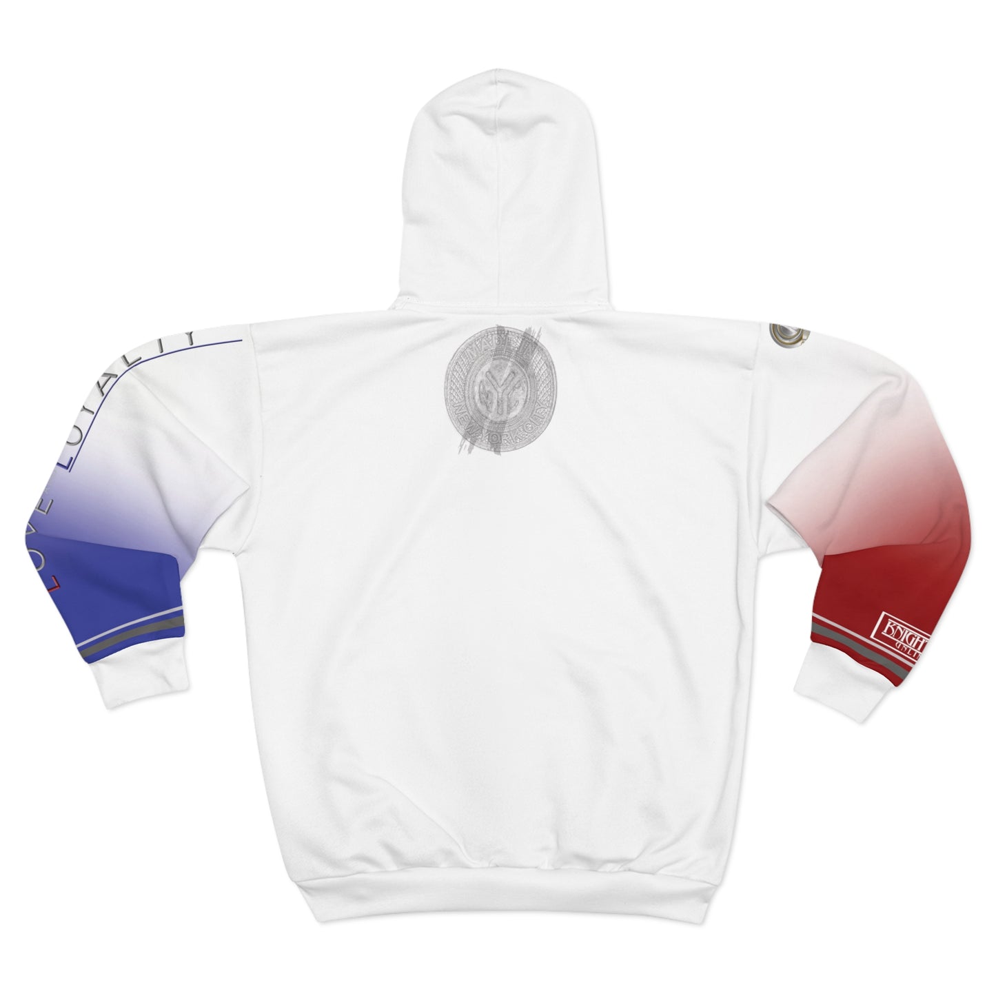 R&B Gradient Zip-Hoodie - Love & Loyalty Graphic Zip Hoodies