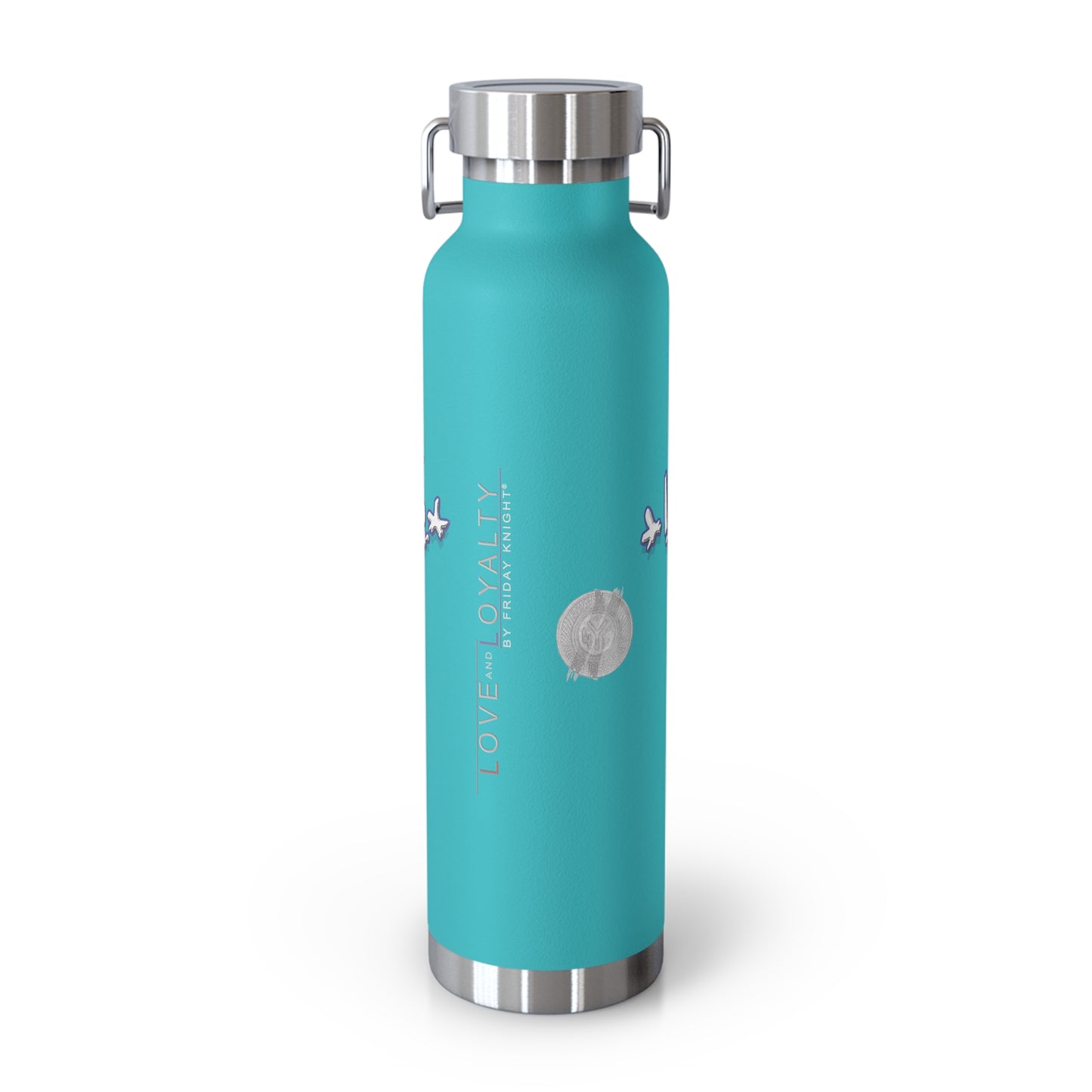 L&L 22oz Copper Vacuum Water Bottle (8 Colors)—Love & Loyalty NYC Graffiti Script Bottles