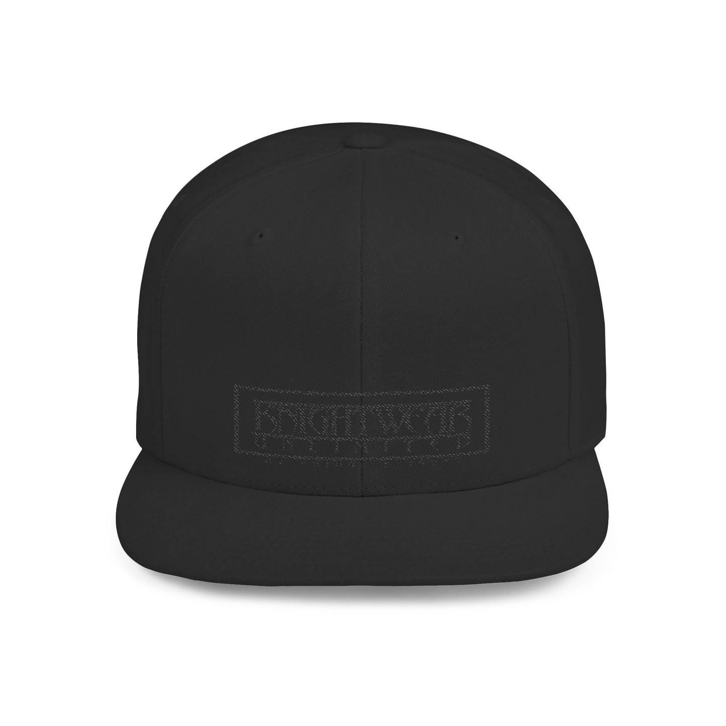 KnightWear Snapback — KnightWear Embroidered Flat Bill Caps