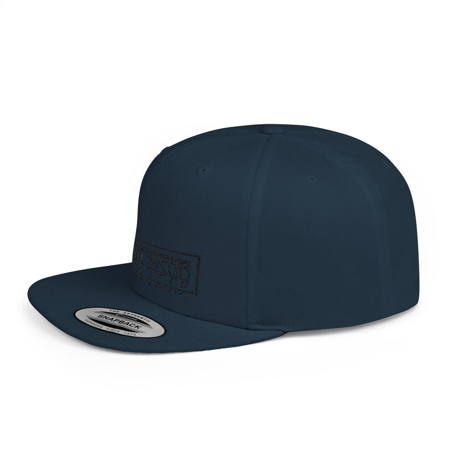 KnightWear Snapback — KnightWear Embroidered Flat Bill Caps