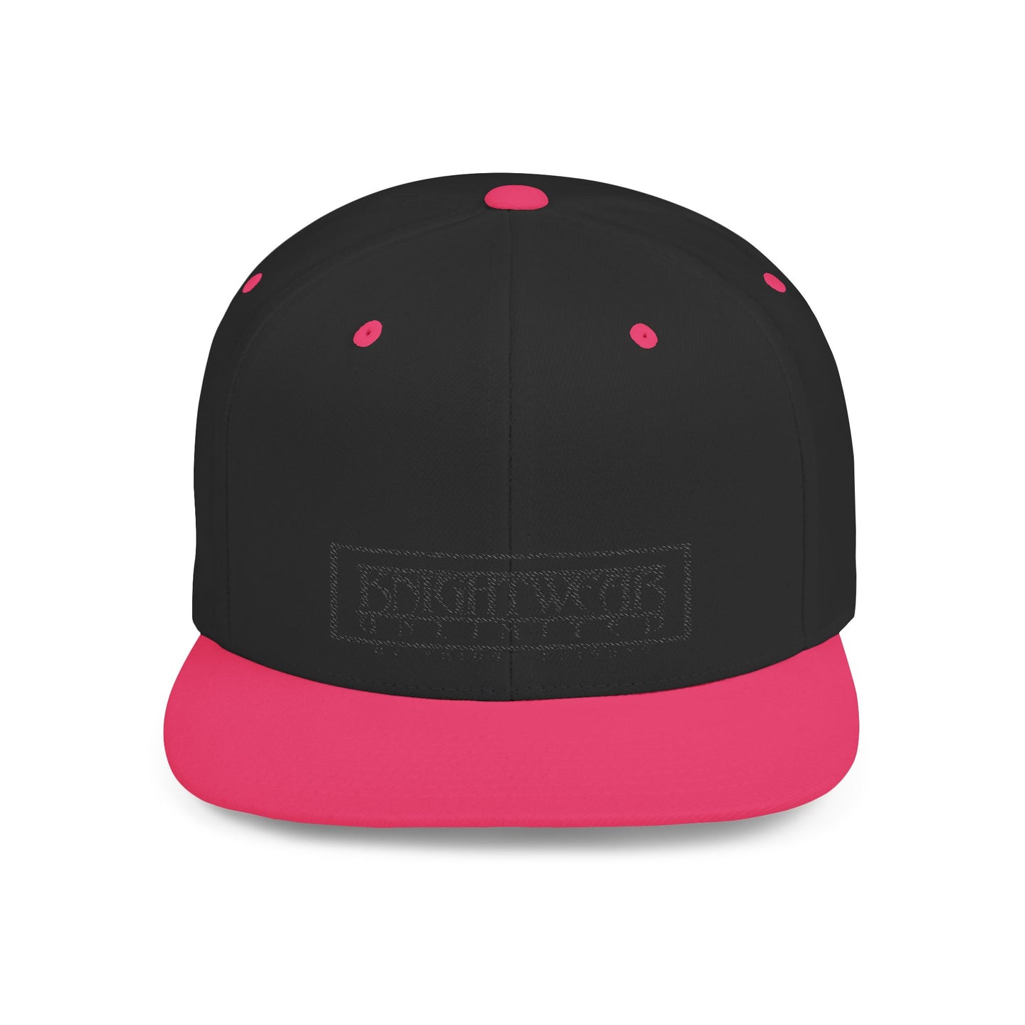 KnightWear Snapback — KnightWear Embroidered Flat Bill Caps