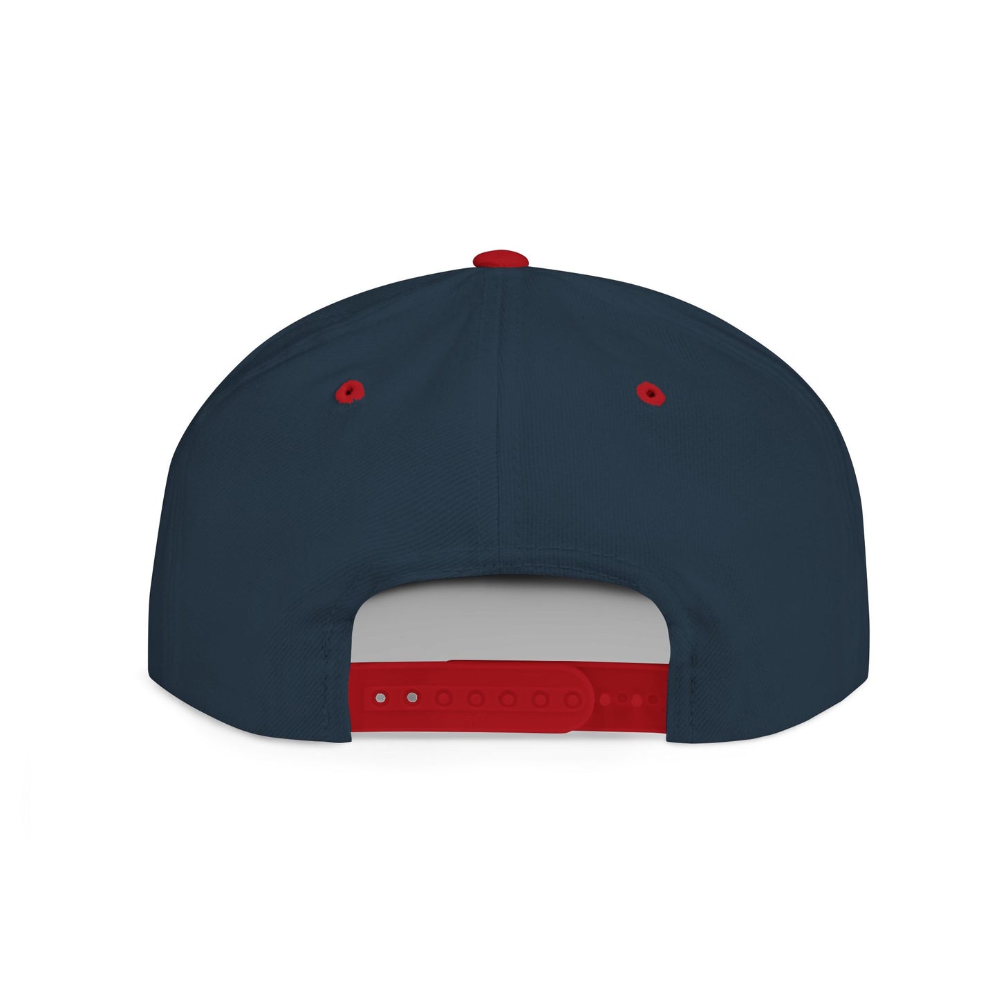Flat Bill Snapback Hat — Love & Loyalty NYC Graffiti Script Embroidery