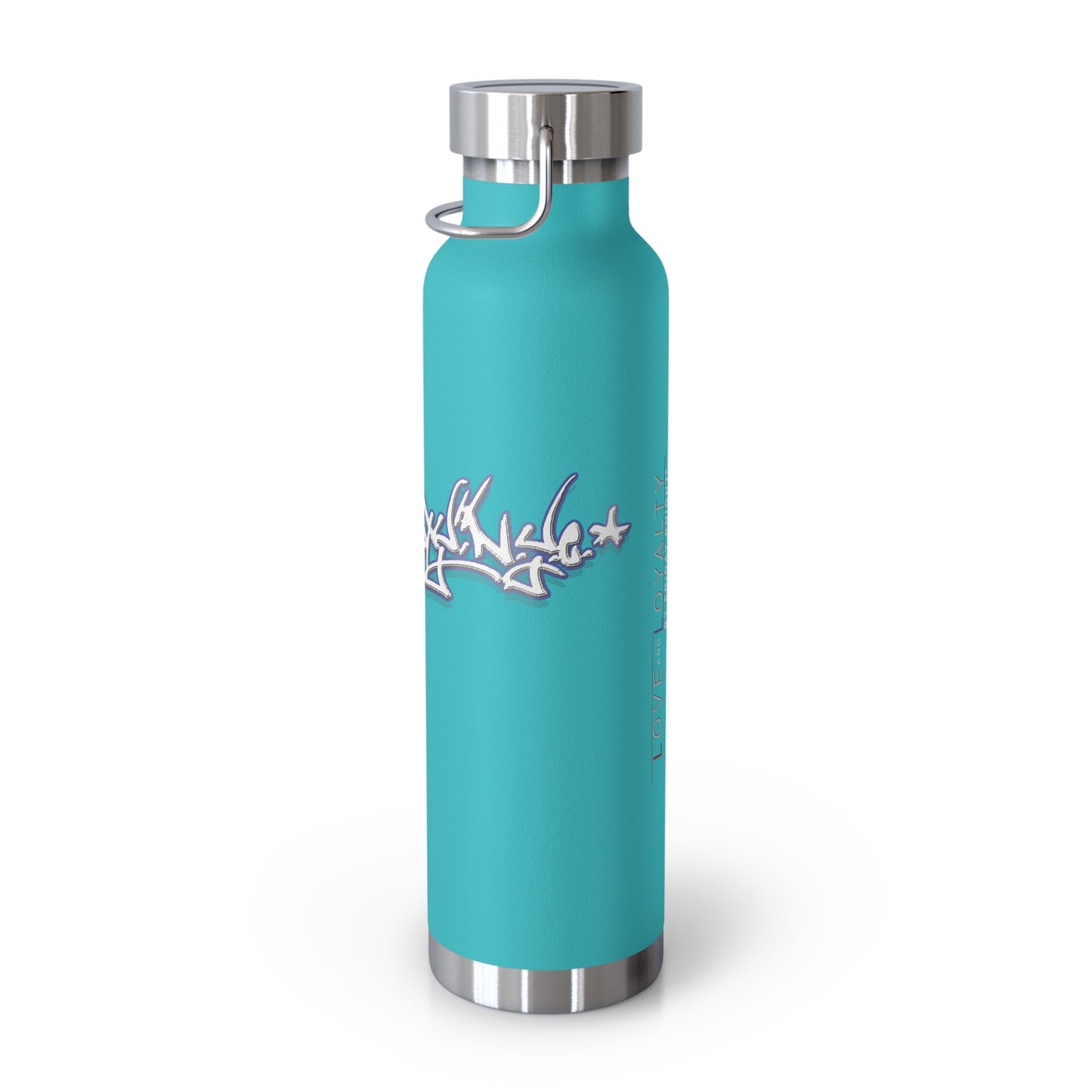 L&L 22oz Copper Vacuum Water Bottle (8 Colors)—Love & Loyalty NYC Graffiti Script Bottles