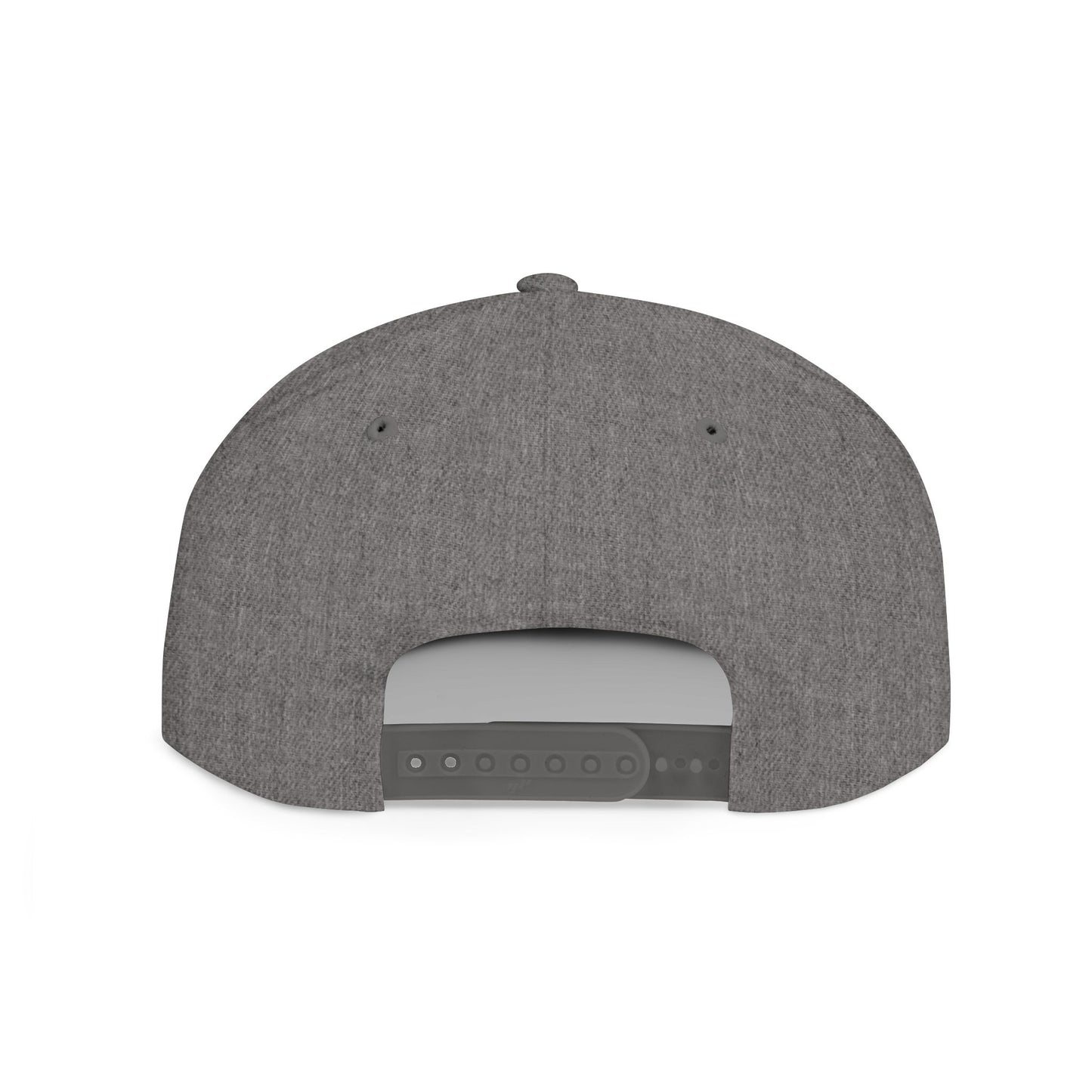 Flat Bill Snapback Hat — Love & Loyalty NYC Graffiti Script Embroidery