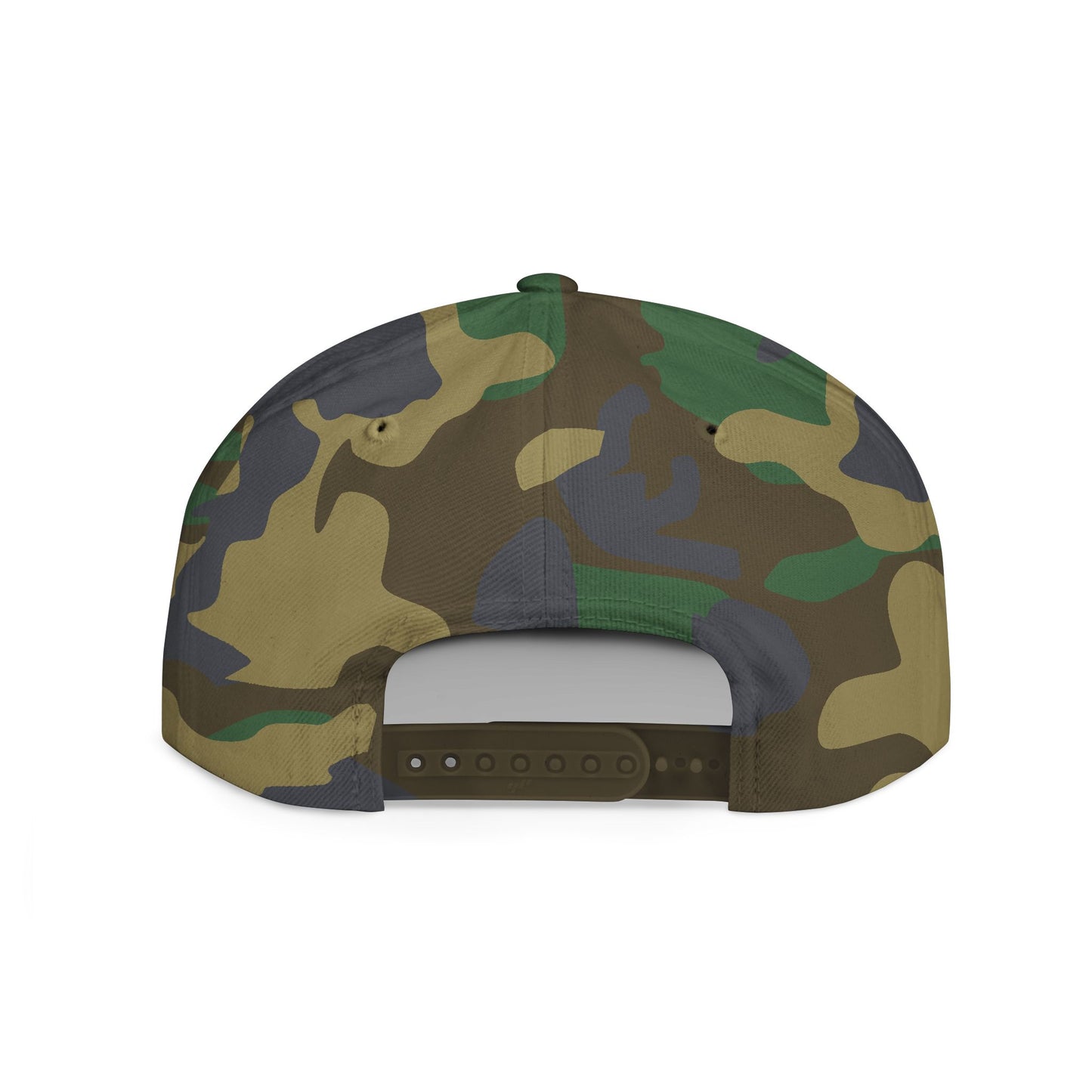 Flat Bill Snapback Hat — Love & Loyalty NYC Graffiti Script Embroidery