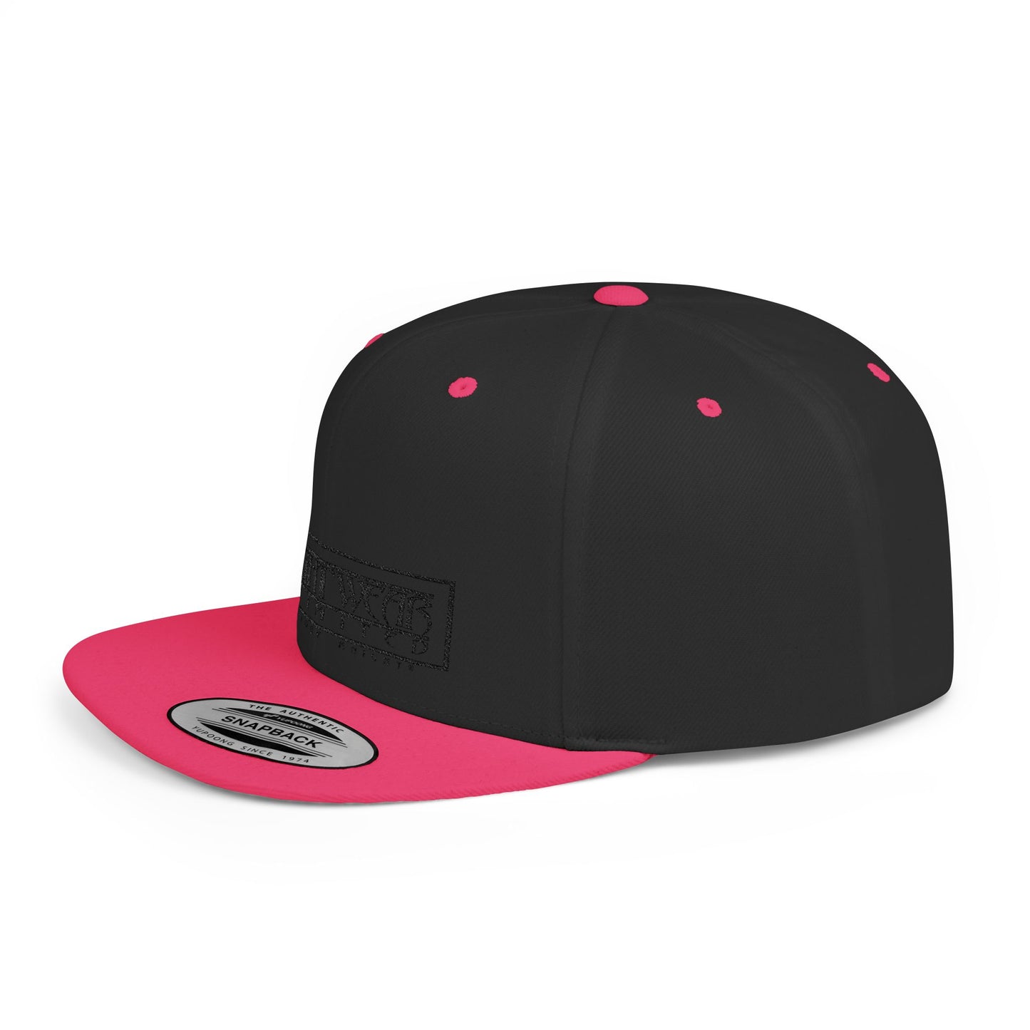 KnightWear Snapback — KnightWear Embroidered Flat Bill Caps