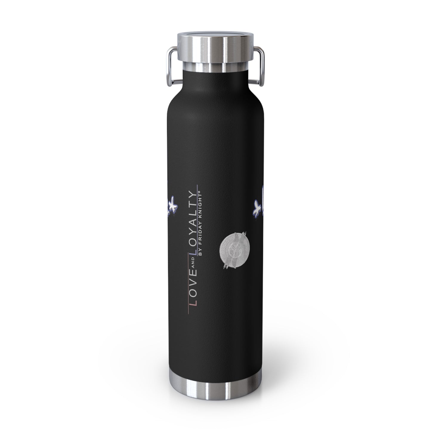 L&L 22oz Copper Vacuum Water Bottle (8 Colors)—Love & Loyalty NYC Graffiti Script Bottles