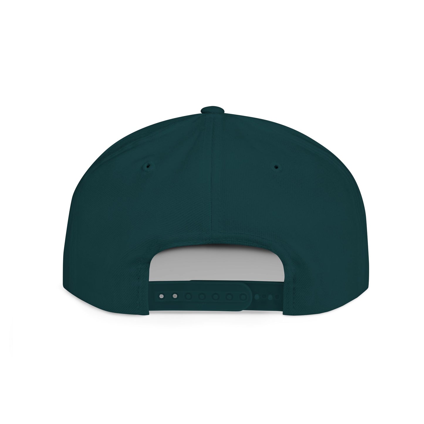 Flat Bill Snapback Hat — Love & Loyalty NYC Graffiti Script Embroidery