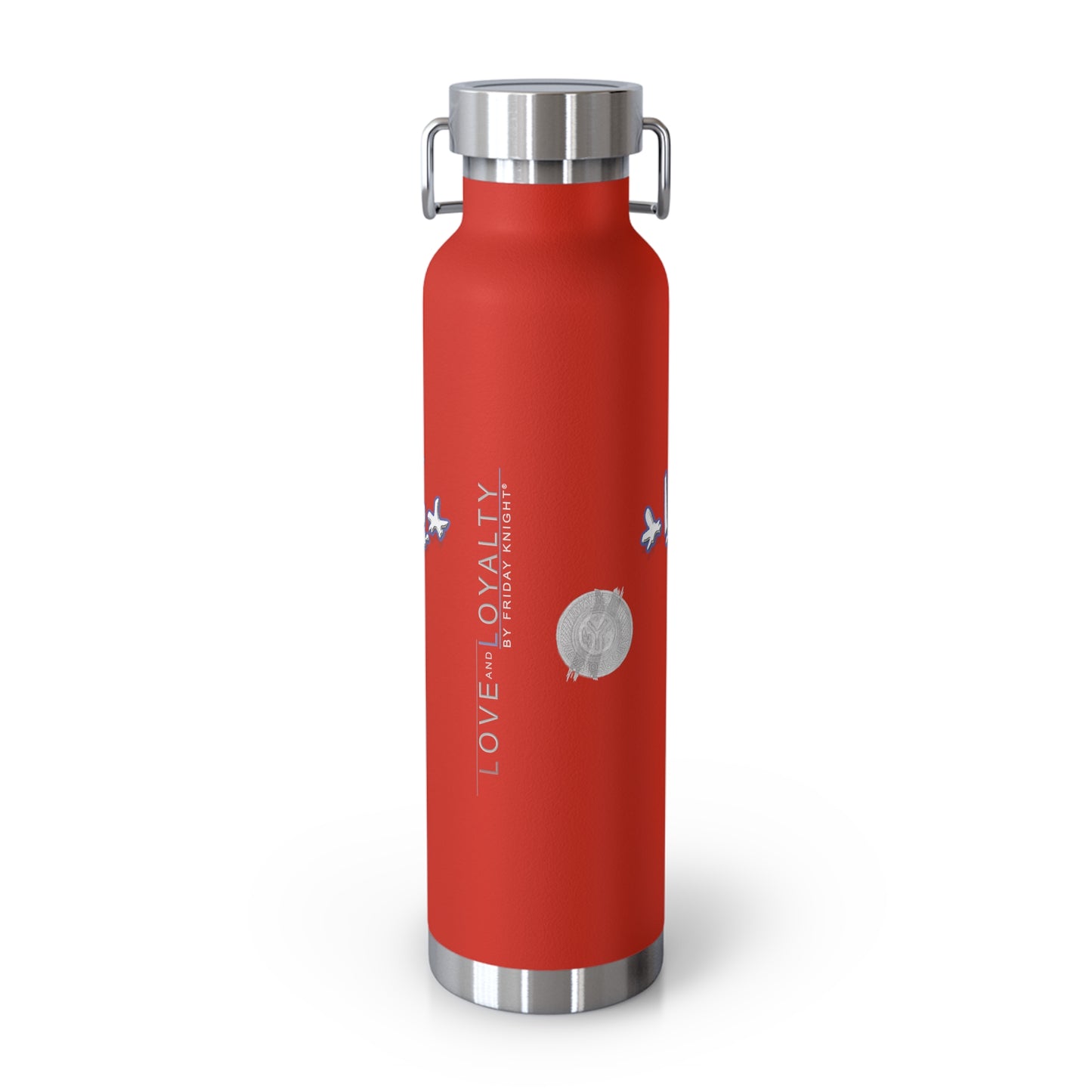 L&L 22oz Copper Vacuum Water Bottle (8 Colors)—Love & Loyalty NYC Graffiti Script Bottles