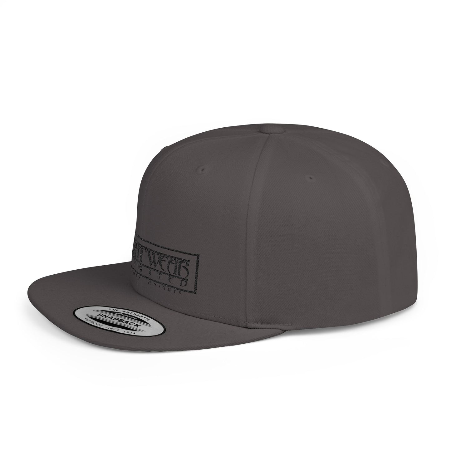KnightWear Snapback — KnightWear Embroidered Flat Bill Caps