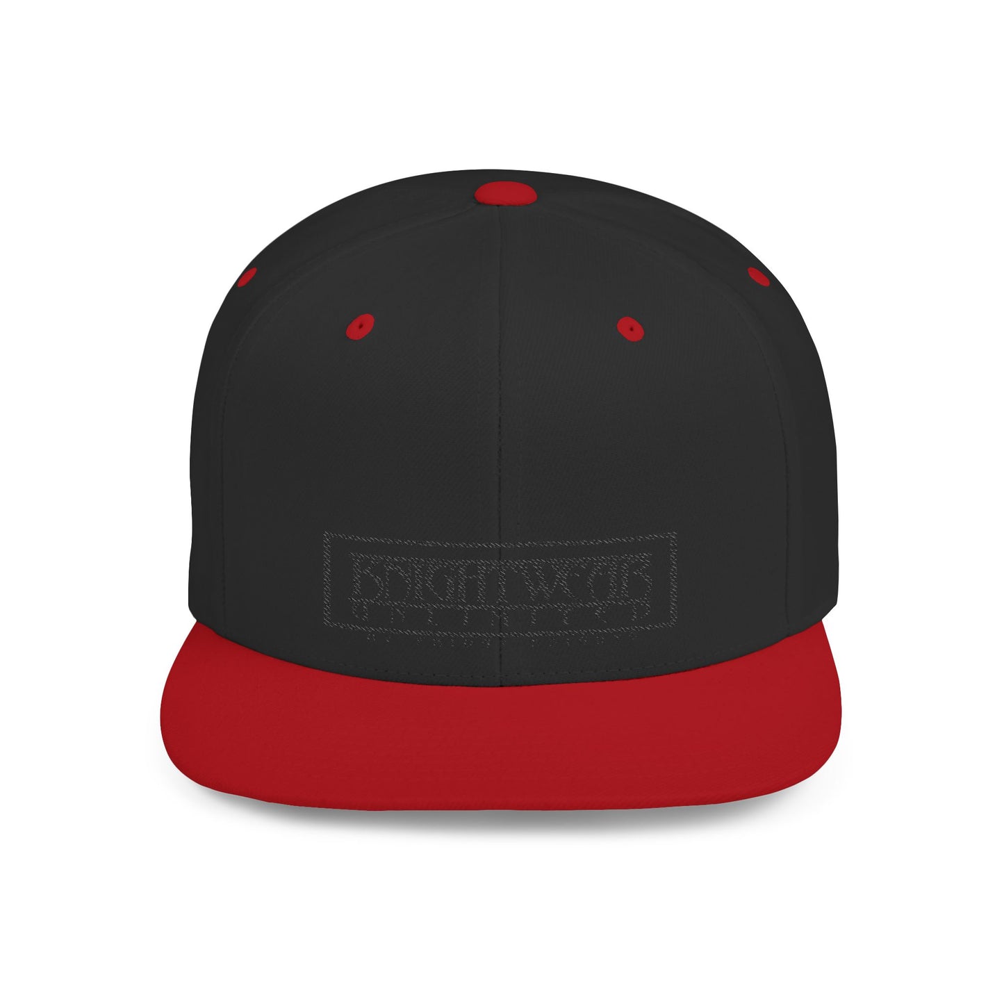 KnightWear Snapback — KnightWear Embroidered Flat Bill Caps