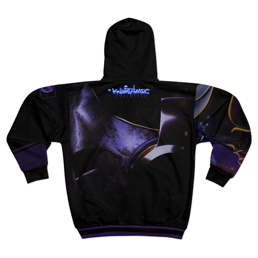 MidKnight-Dragon Unisex Zip Hoodie