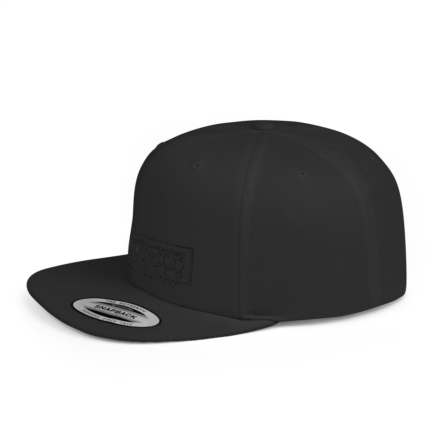 KnightWear Snapback — KnightWear Embroidered Flat Bill Caps