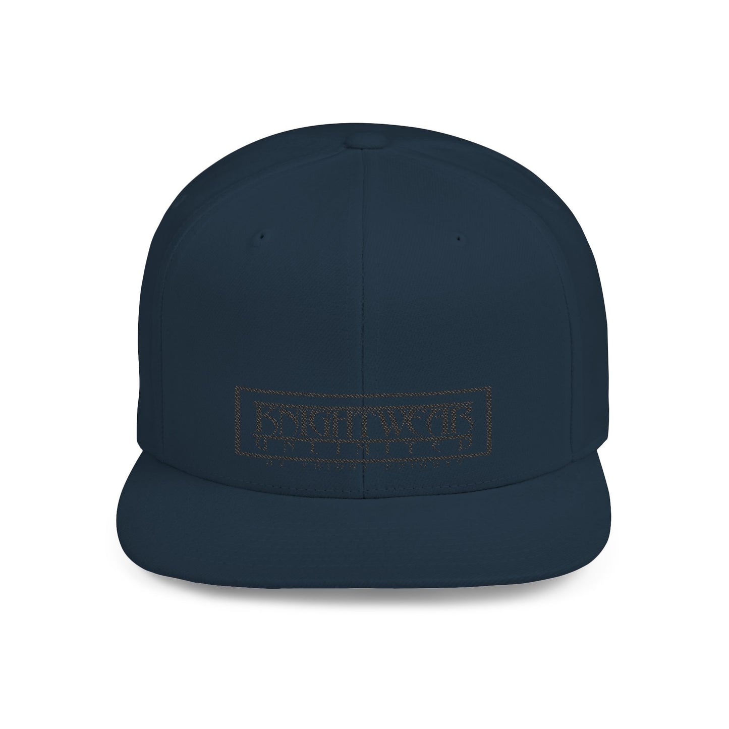 KnightWear Snapback — KnightWear Embroidered Flat Bill Caps
