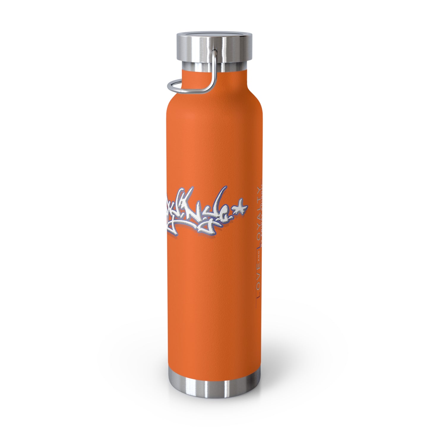 L&L 22oz Copper Vacuum Water Bottle (8 Colors)—Love & Loyalty NYC Graffiti Script Bottles