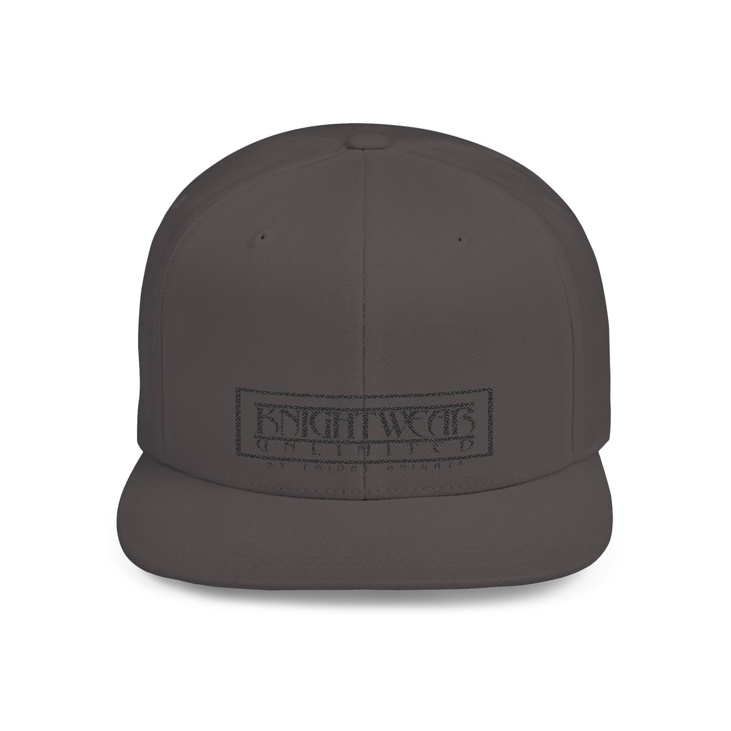KnightWear Snapback — KnightWear Embroidered Flat Bill Caps