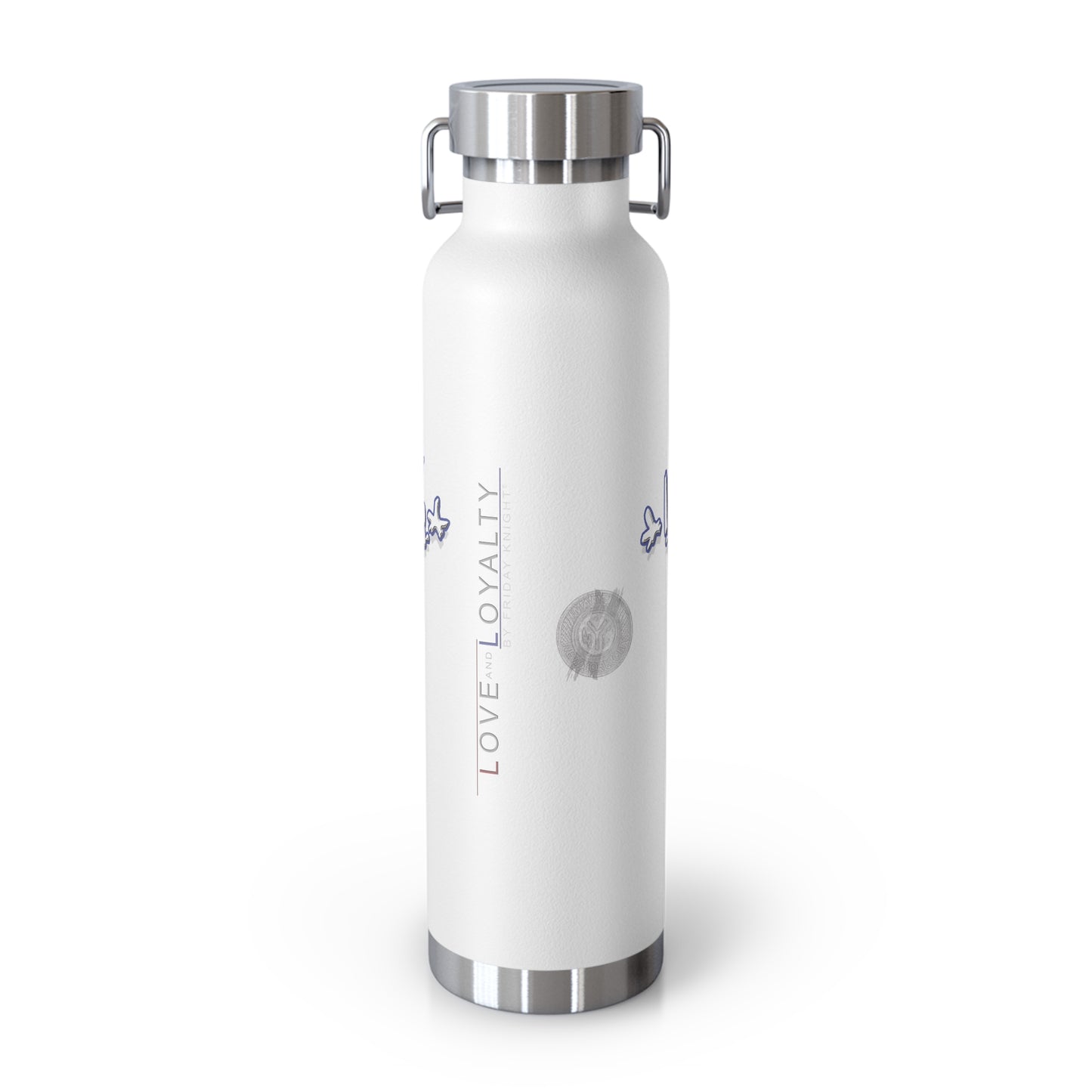 L&L 22oz Copper Vacuum Water Bottle (8 Colors)—Love & Loyalty NYC Graffiti Script Bottles