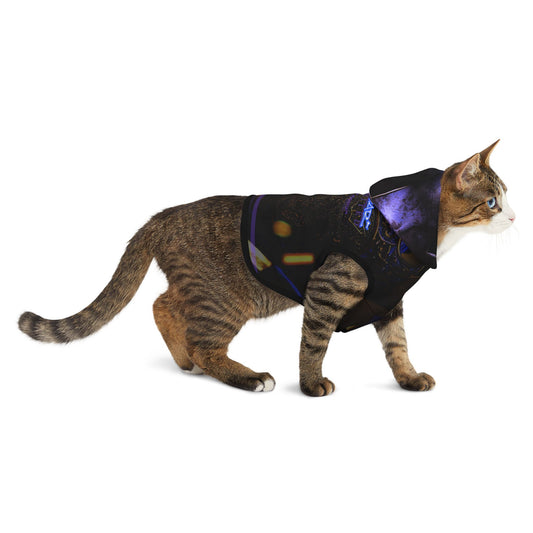 MidKnight-Headphones Pet Hoodie