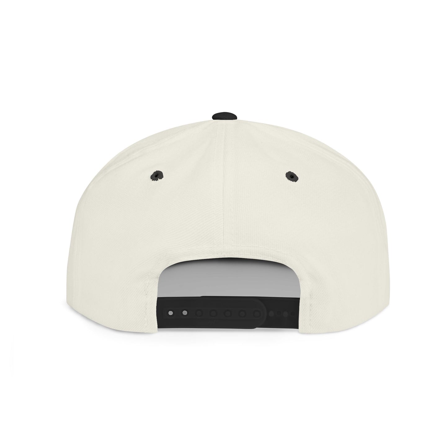 Flat Bill Snapback Hat — Love & Loyalty NYC Graffiti Script Embroidery