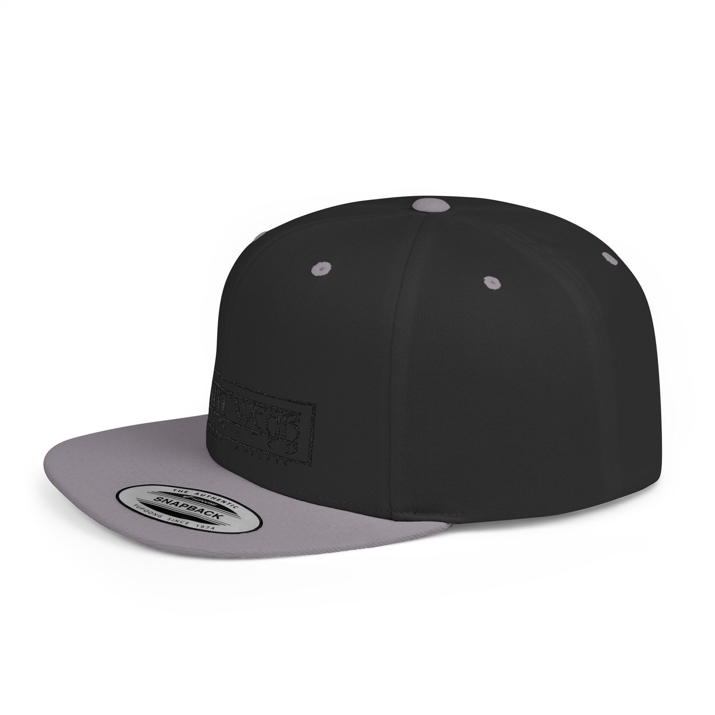 KnightWear Snapback — KnightWear Embroidered Flat Bill Caps
