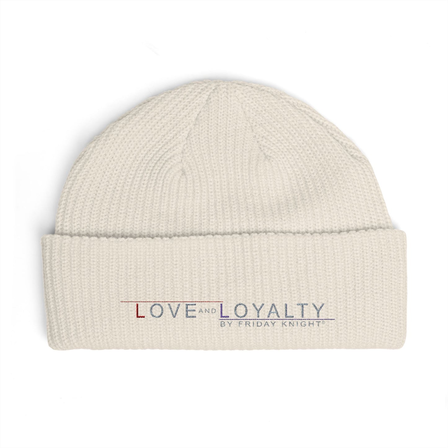 Love and Loyalty by Friday Knight®-Embroidered Beanies