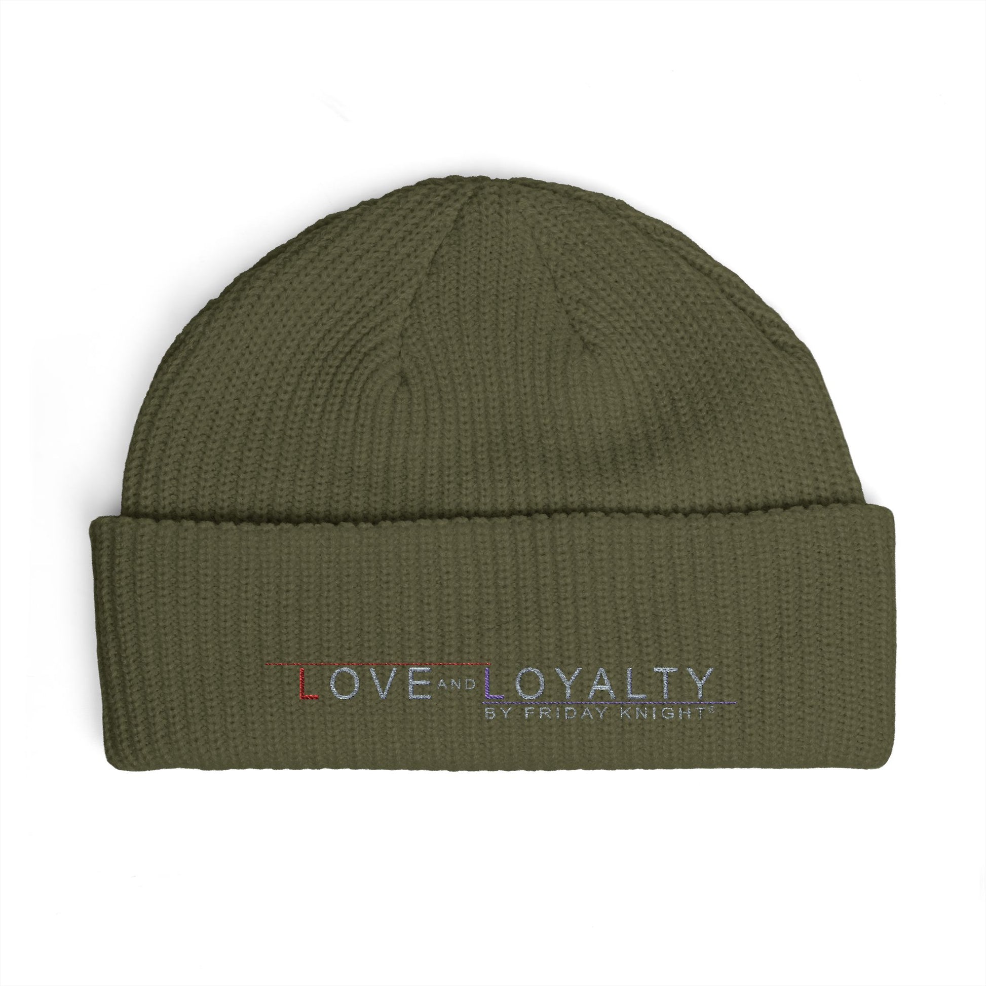 Love and Loyalty by Friday Knight®-Embroidered Beanies