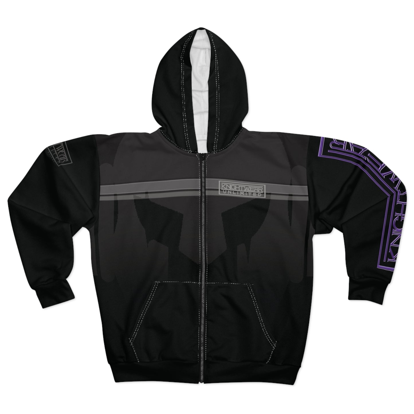 KnightWaer Graphic Zip Hoodies 